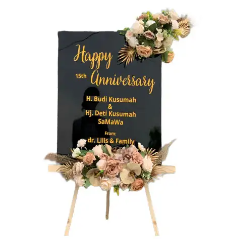 Papan Bunga Akrilik Wonogiri