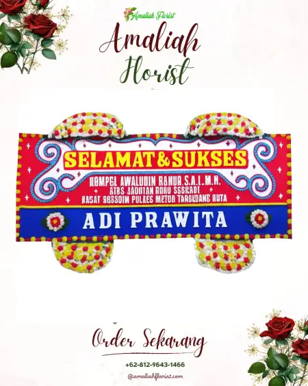 Papan Bunga Ucapan Selamat Wonogiri